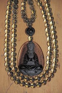 Smokey Quartz Mala
