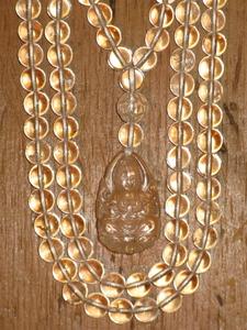 Clear Quartz Mala