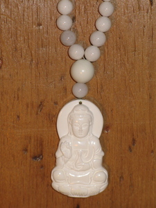 White Jade Mala