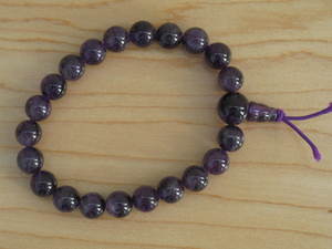 Amethyst Wrist Mala/Power Bracelet