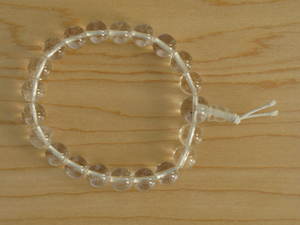 Clear Quartz Wrist Mala/Power Bracelet